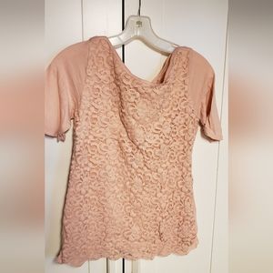 NY&C Like new lacy blouse